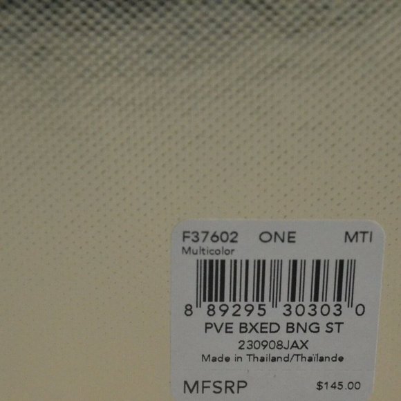 Coach 3pc Multi-Color Pave Box Bangle Bracelet Set F37602 NWT - Picture 6 of 6